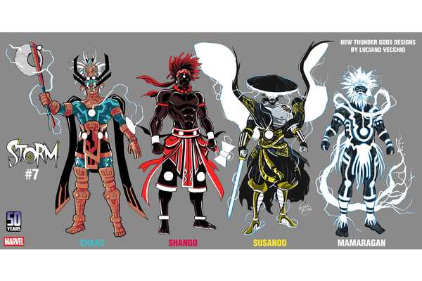 Move Over, Thor - Marvel Officially Debuts the OTHER Storm Gods of the Marvel Universe