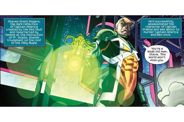 Watch Out, Captain America: Your 'Evil Twin' Finally Has His Own Version of Your Shield