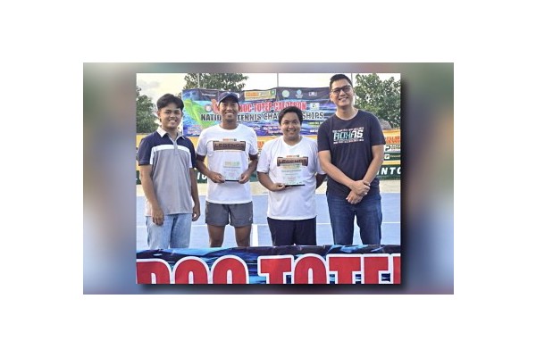 Altiche pockets men's singles title in Isabela tennis tourney