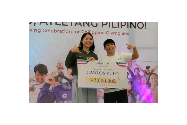 Aice Philippines awards cash incentives to Paris Olympics medalists