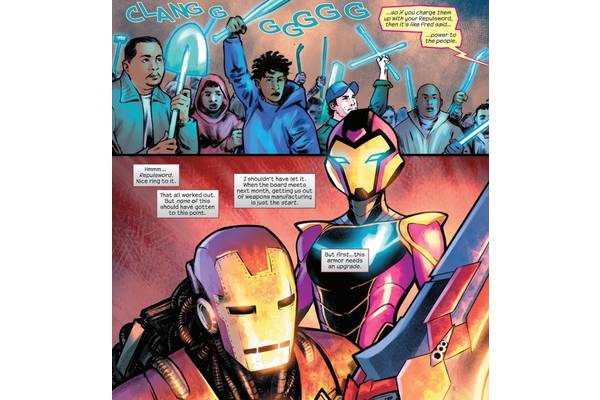 Iron Man’s Epic New Weapon Now Has a Name Straight Out of Power Rangers
