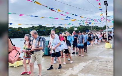 Boracay welcomes first cruise tourists of 2025