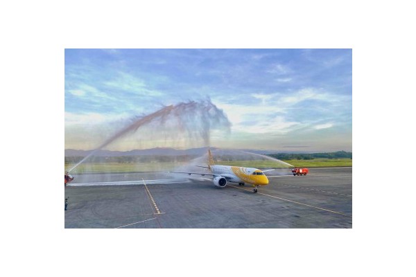 Iloilo Airport welcomes Scoot's direct link to Singapore