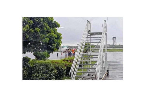 Laoag-Basco flight suspended due to heavy rains