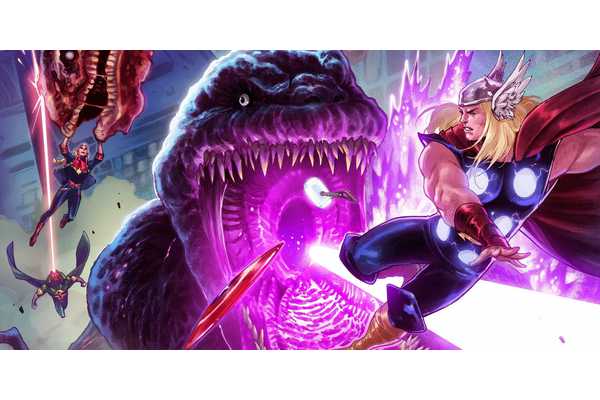 Godzilla Is Set to Destroy the Marvel Universe In an All-New Series, Leaving the MCU Jealous