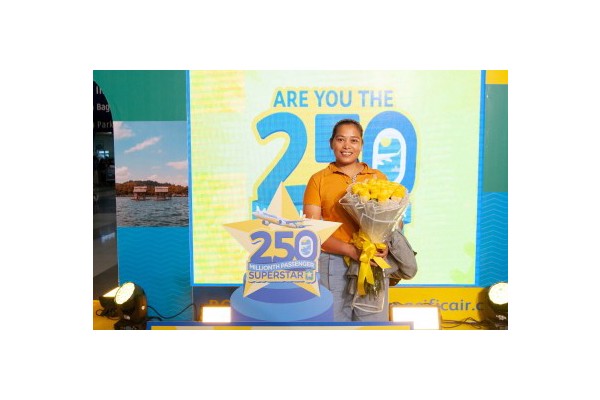 CebuPac's 250 millionth passenger gets P250-K, 25 free RT flights