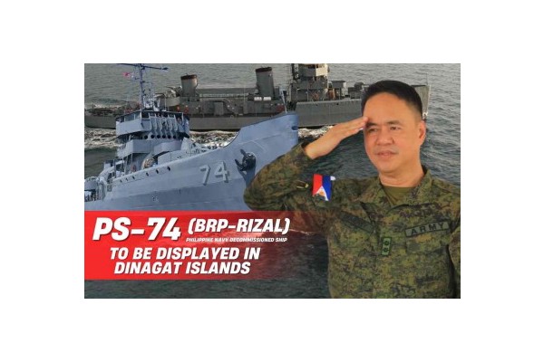 Decommissioned Navy vessel approved as Dinagat tourist attraction