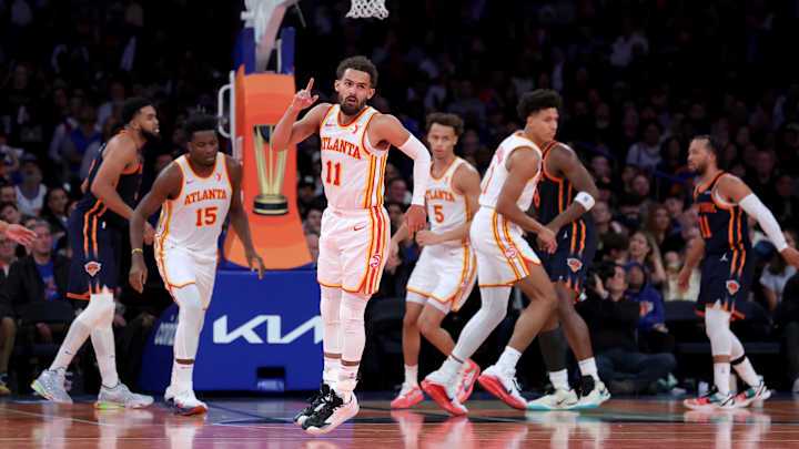 New York Knicks, Jalen Brunson, Atlanta Hawks, Trae Young New York Knicks, Jalen Brunson, Atlanta Hawks, Trae Young