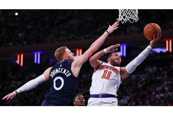 Jalen Brunson gives his opinion on Donte DiVincenzo's minor Knicks feud