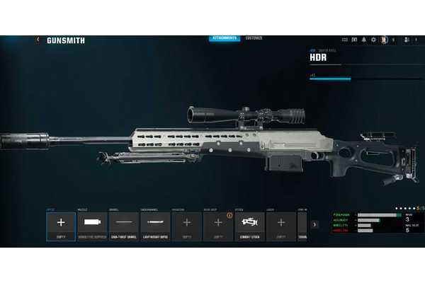 Best HDR Loadout In Call Of Duty: Warzone
