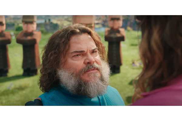 Jack Black & Jason Momoa Hype Up A Minecraft Movie's Glam Rock Inspiration