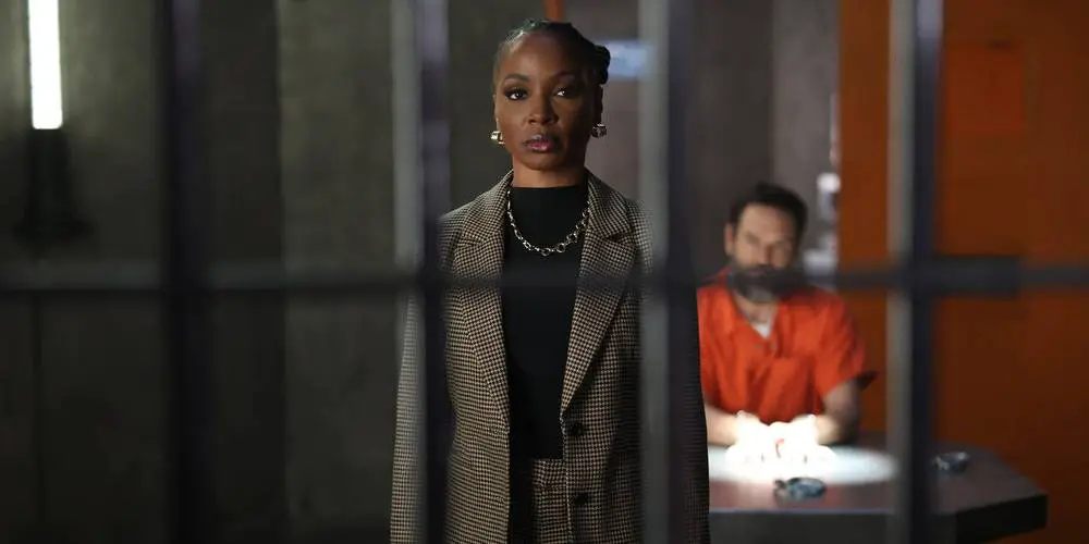 Gabi at the prison with Sir in Found season 2, episode 18