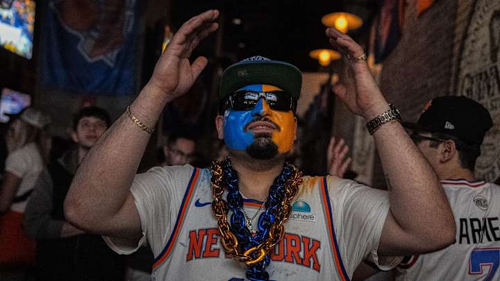 New York Knicks Host Watch Party For NBA Eastern Conference Finals New York Knicks Host Watch Party For NBA Eastern Conference Finals
