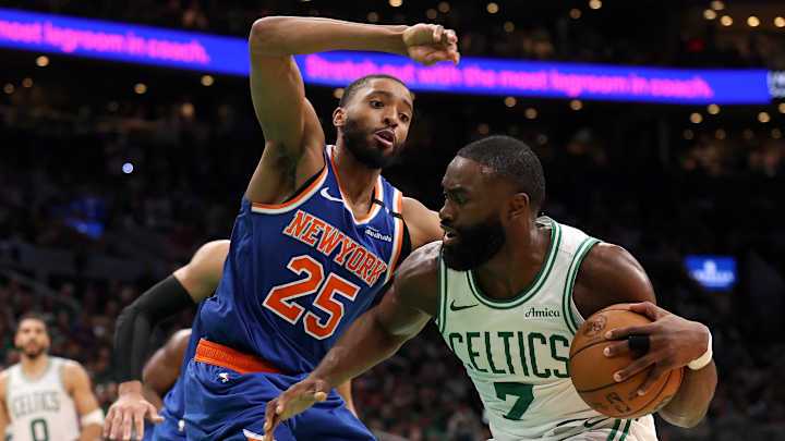 New York Knicks v Boston Celtics - Game One New York Knicks v Boston Celtics - Game One