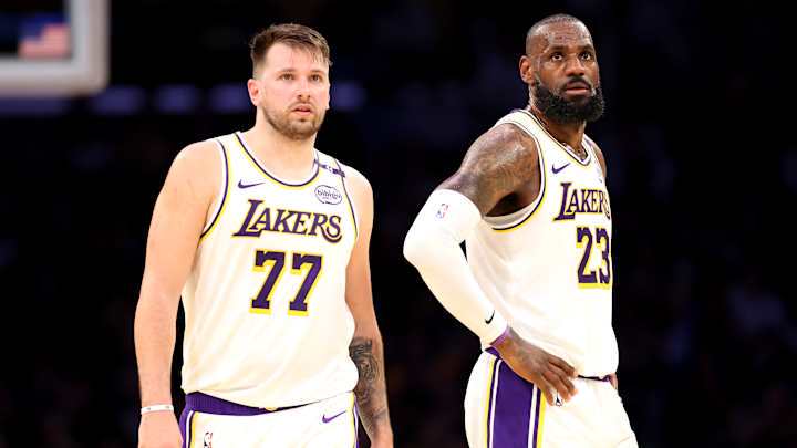 New York Knicks, Los Angeles Lakers, LeBron James, Luka Doncic New York Knicks, Los Angeles Lakers, LeBron James, Luka Doncic
