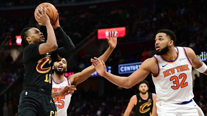 New York Knicks, Karl-Anthony Towns, Cleveland Cavaliers New York Knicks, Karl-Anthony Towns, Cleveland Cavaliers