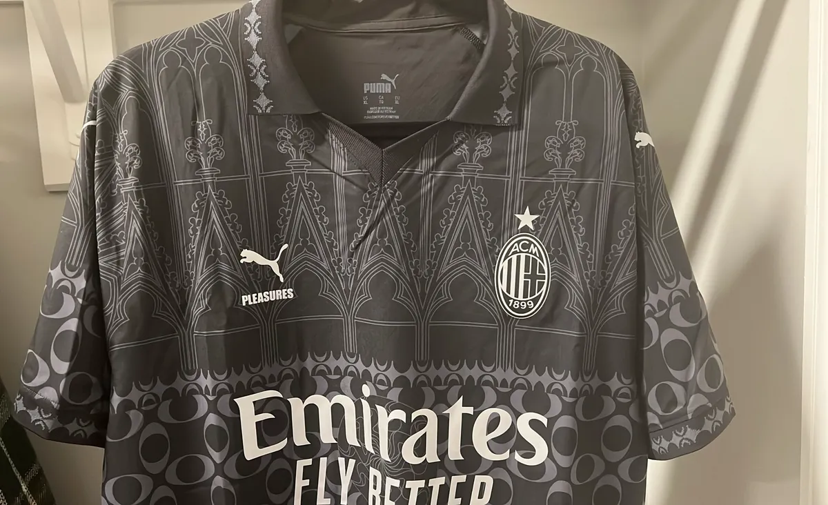 Milan Pleasures shirt, Football Italia exclusive