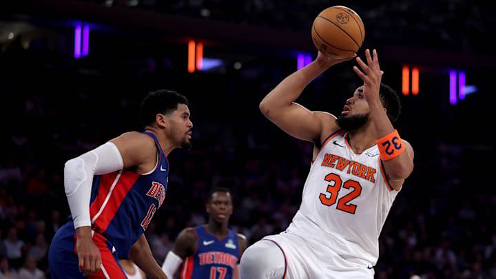 Detroit Pistons v New York Knicks - Game One Detroit Pistons v New York Knicks - Game One