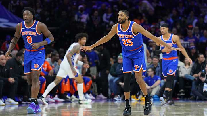 New York Knicks v Philadelphia 76ers New York Knicks v Philadelphia 76ers