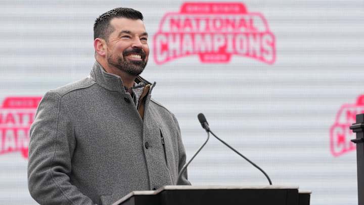 Ohio State Buckeyes Celebrate NCAA Football Championship Ohio State Buckeyes Celebrate NCAA Football Championship