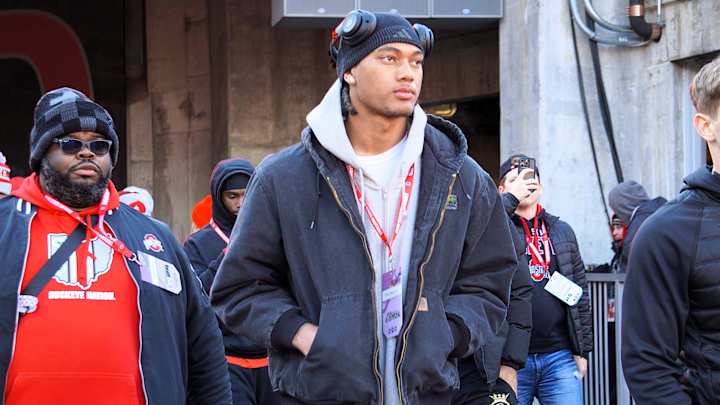 Chris Henry Jr. was at Ohio Stadium to watch the Ohio State Buckeyes take on the Michigan Wolverines in an NCAA football game on Saturday Nov. 30, 2024. Chris Henry Jr. was at Ohio Stadium to watch the Ohio State Buckeyes take on the Michigan Wolverines in an NCAA football game on Saturday Nov. 30, 2024.