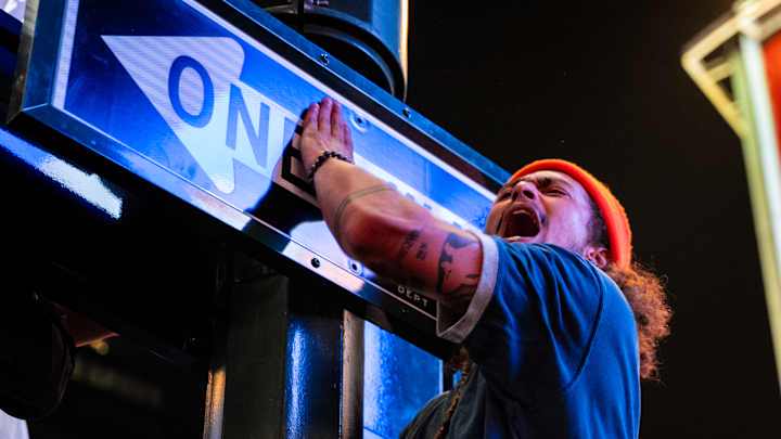 New York Knicks Host Block Party Outside Madison Square Garden For NBA Playoffs New York Knicks Host Block Party Outside Madison Square Garden For NBA Playoffs