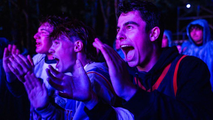 New York Knicks Host Watch Party In Central Park For NBA Eastern Conference Finals New York Knicks Host Watch Party In Central Park For NBA Eastern Conference Finals