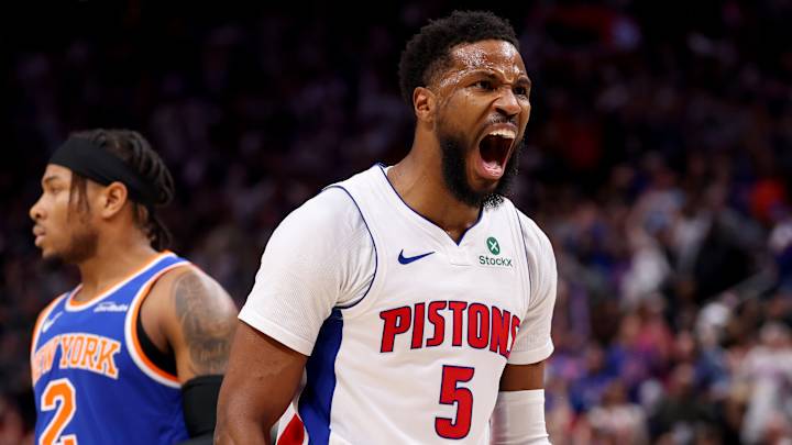 New York Knicks v Detroit Pistons - Game Four New York Knicks v Detroit Pistons - Game Four