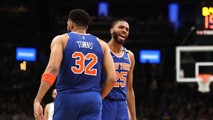 New York Knicks v Boston Celtics - Game One New York Knicks v Boston Celtics - Game One