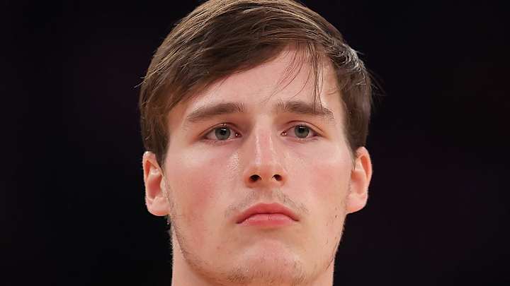 NBA New York Knicks point guard Tyler Kolek NBA New York Knicks point guard Tyler Kolek