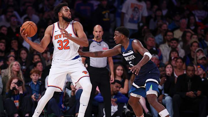 New York Knicks, Karl-Anthony Towns, Minnesota Timberwolves New York Knicks, Karl-Anthony Towns, Minnesota Timberwolves
