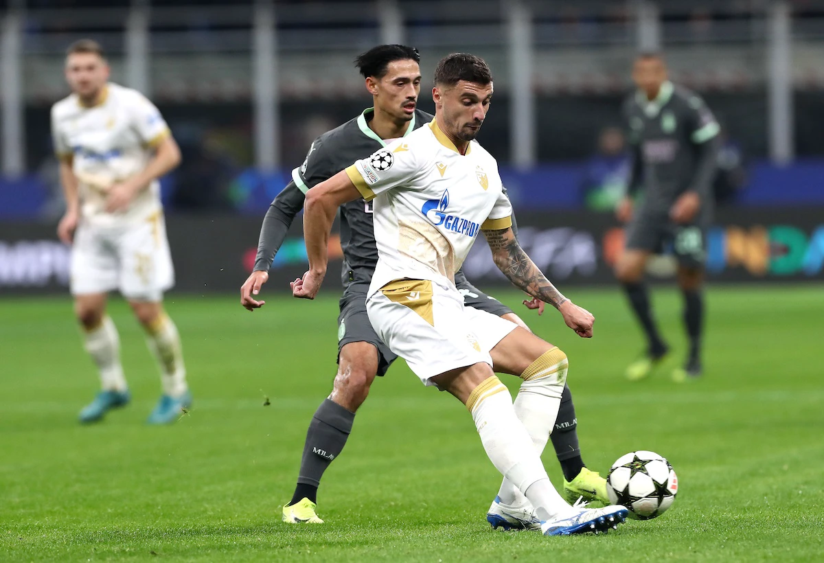 Reijnders and Krunic in Milan vs Red Star