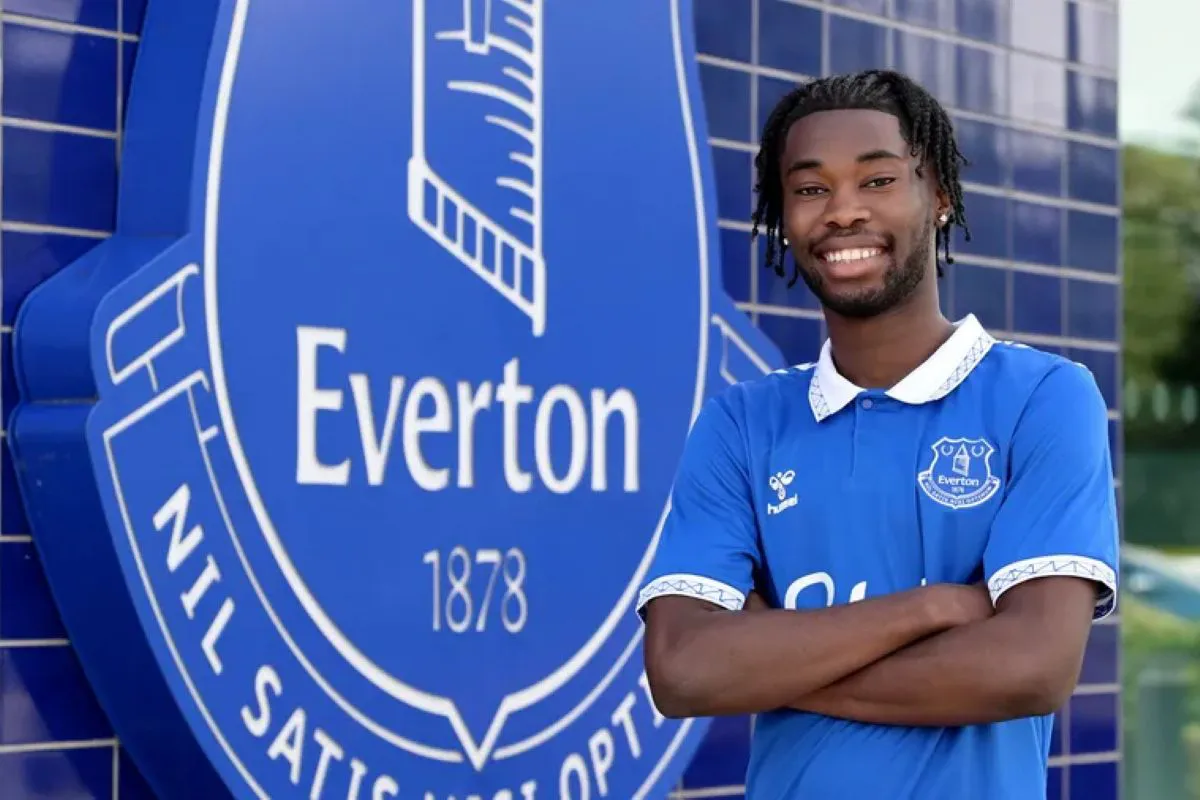 Halid Djankpata at Everton, Club website source