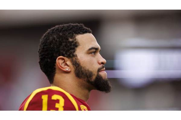 Projected  No. 1 Overall Pick Quarterback Caleb Williams is expected not to throw at NFL Combine