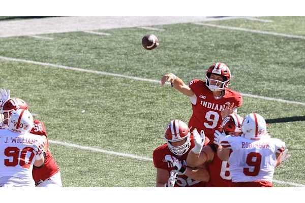 If Indiana had another logo on their helmet they'd be number two in the polls