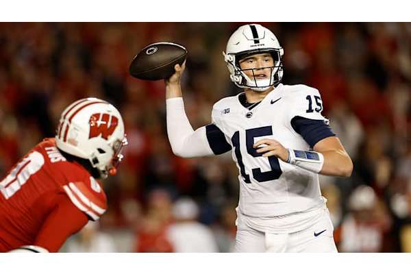 Penn State QB Drew Allar rages after injury, cusses out person on sideline