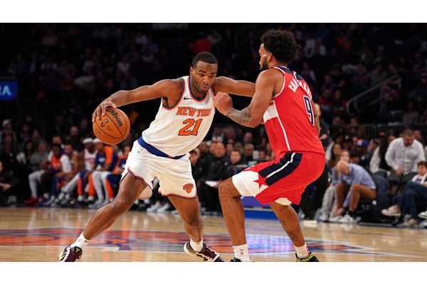 Top option to fill Knicks' final roster spot has been dominating in Westchester