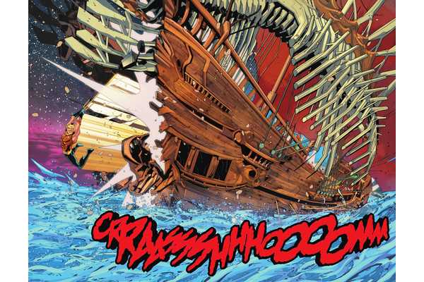 Aquaman's New Weapon is Even More Heavy Metal Than Jason Momoa: "The Trilance Saber"