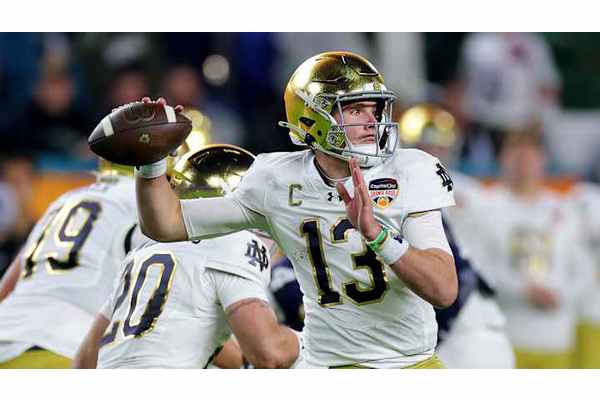 Riley Leonard Injury Update: The latest on Notre Dame star QB after exiting Orange Bowl