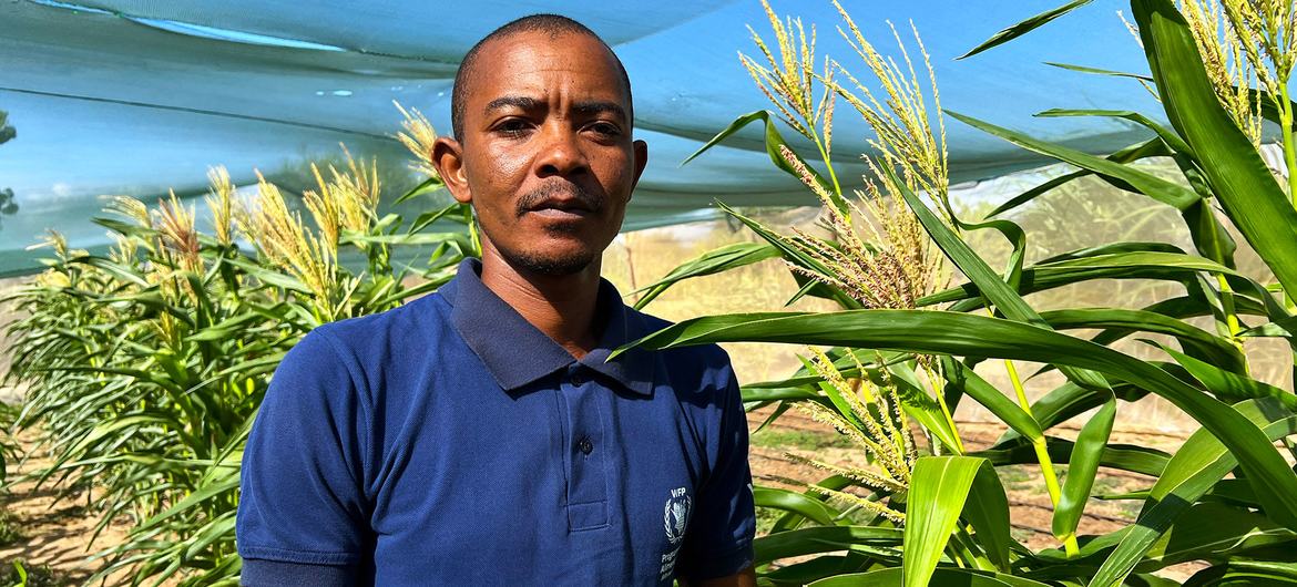 WFP’s Avimaro Mikendremana. WFP’s Avimaro Mikendremana.