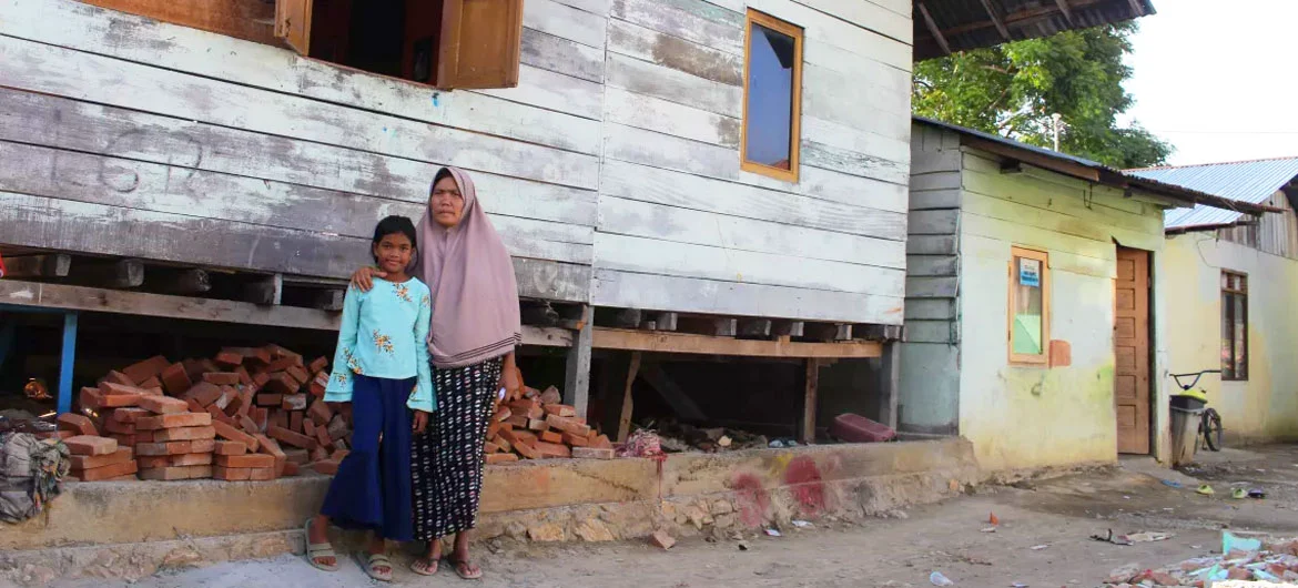 Families in Aceh, Indonesia, have received faith-based cash grants to make improvements to their homes.