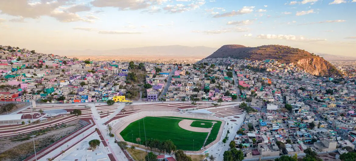 The Bicentennial Park in Ecatepec, Mexico The Bicentennial Park in Ecatepec, Mexico