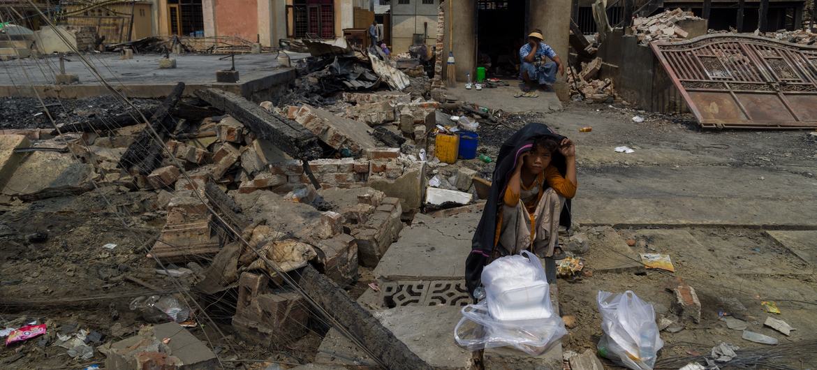 Millions have lost their homes and livelihoods due to the earthquakes that struck Myanmar in late March. Millions have lost their homes and livelihoods due to the earthquakes that struck Myanmar in late March.