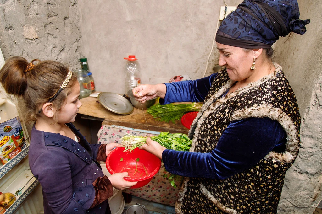 Ms. Shermatova and her children received social and legal support from a local organization.