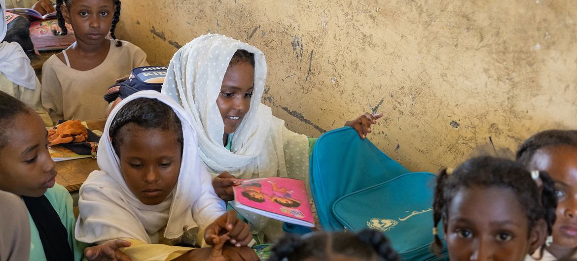 Packed with promise: Wisam’s journey back to school in Sudan | UN News