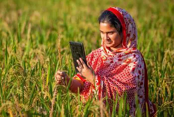 Farmers in Bangladesh have access to digital platforms to reach a wider market and get better prices for their crops.