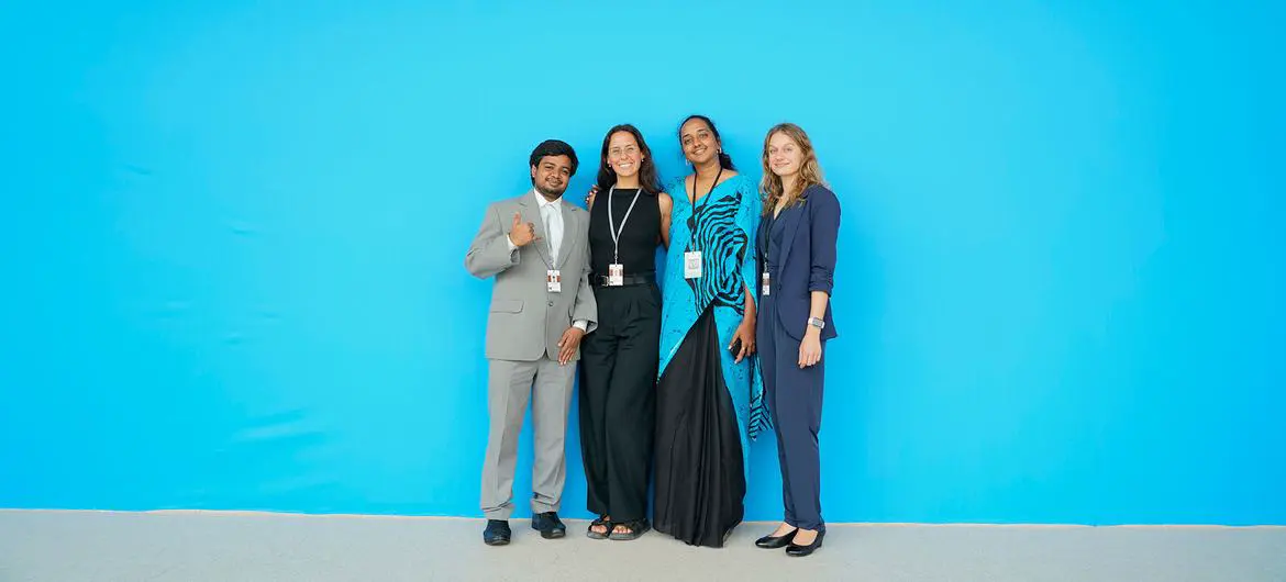 Young advocates are playing a role in UNOC3. 