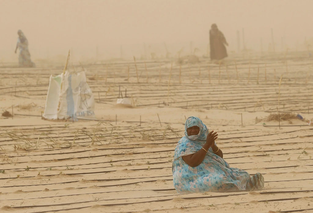 Climate change has made the life of women farmers more difficult in recent years. Climate change has made the life of women farmers more difficult in recent years.