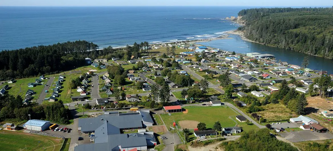 The residents of Taholah are moving to higher ground to avoid the effects of extreme weather.