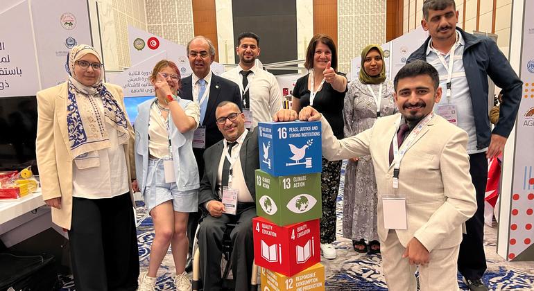 A group people with disabilities who are participating in WEIF 2024. A group people with disabilities who are participating in WEIF 2024.